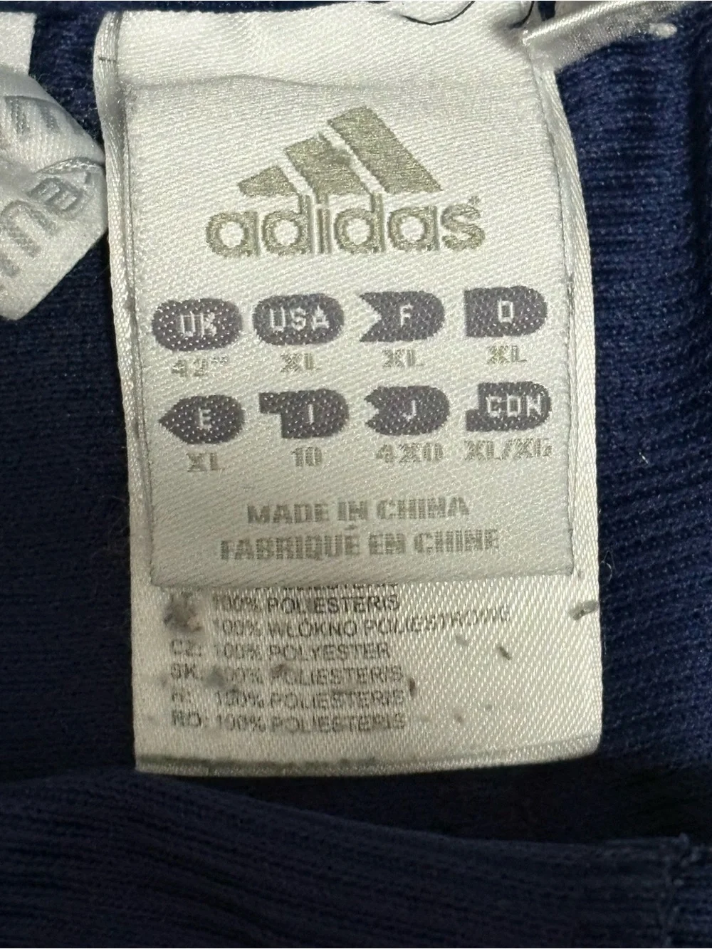 adidas Men’s Navy Blue Athletic Soccer Shorts